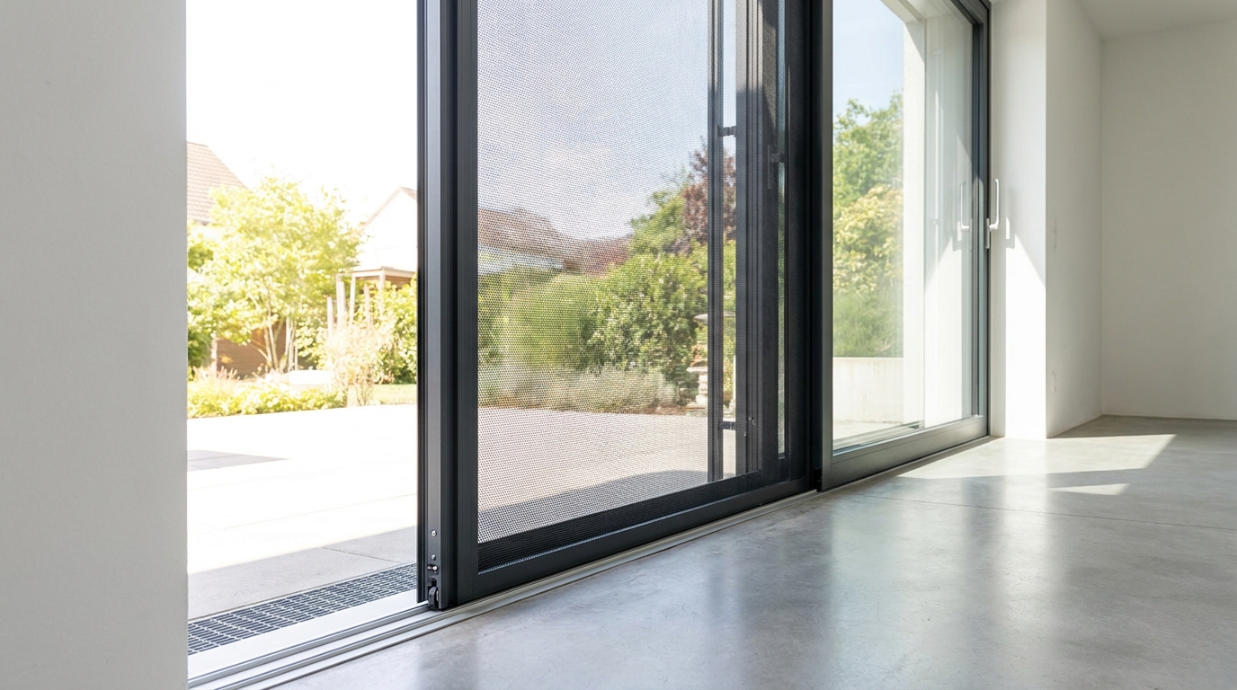 Schiebetüren mit Laufschiene