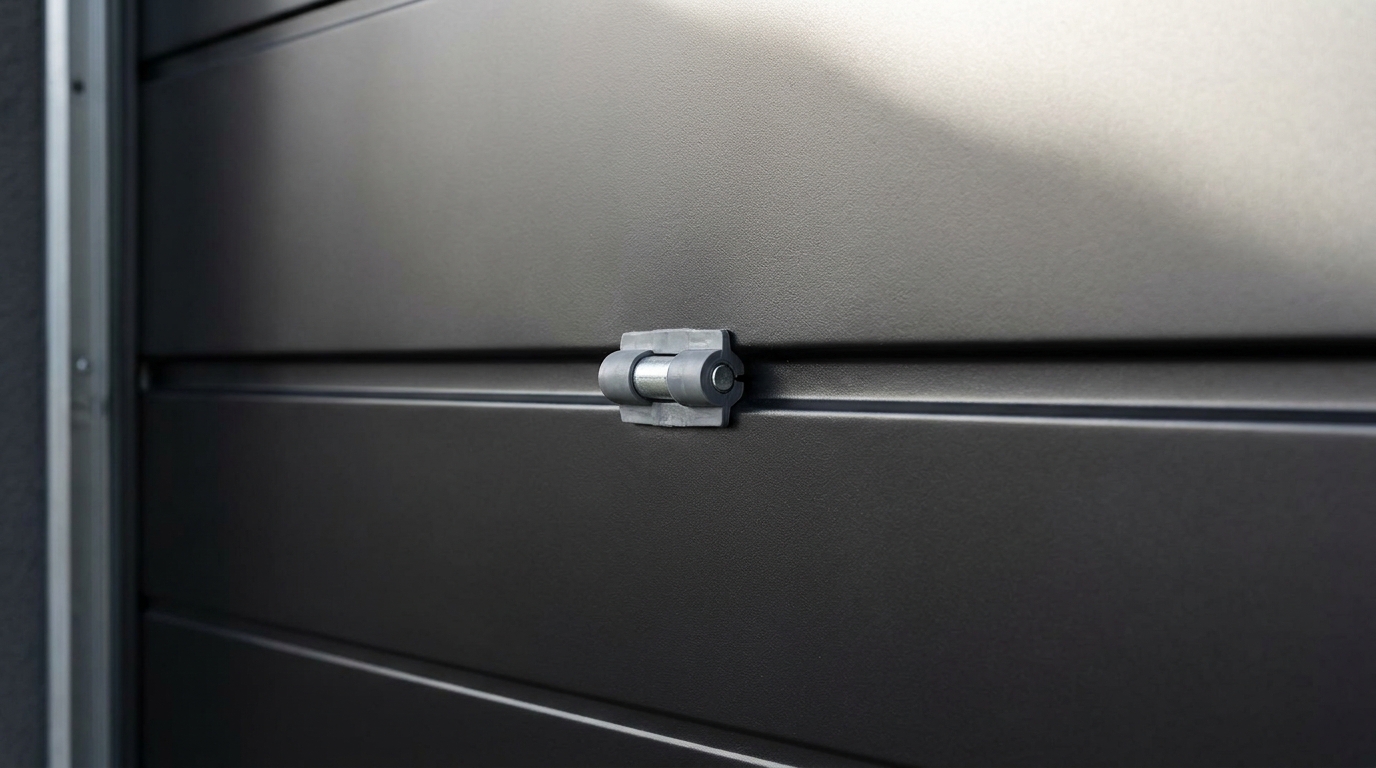 Detail-Aufnahme eines Sektionaltor-Paneels